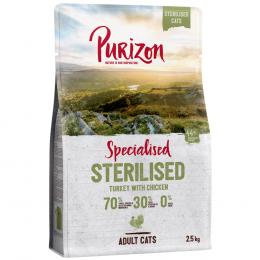 Purizon Sterilised Adult Truthahn & Huhn - getreidefrei - 2,5 kg