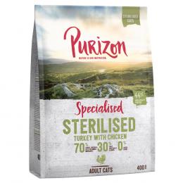 Purizon Sterilised Adult Truthahn & Huhn - getreidefrei - 400 g