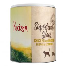 Purizon Superfood Snack 100 g - Huhn mit Hering, Kürbis & Himbeeren 3 x 100 g