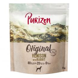 Purizon Wild mit Kaninchen Adult - getreidefrei - Sparpaket: 4 x 1 kg