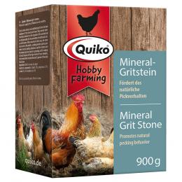 Quiko Hobby Farming Mineralgritstein - Sparpaket: 2 x 900 g