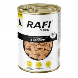 Angebot für Rafi Dog 6 x 1240 g - mit Huhn - Kategorie Hundefutter & Zubehör / Hundefutter nass / Rafi / -.  Lieferzeit: 1-2 Tage -  jetzt kaufen.