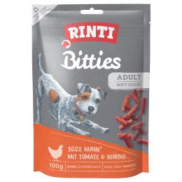 RINTI Bitties Adult Soft Sticks 100 g - Huhn mit Tomate & Kürbis