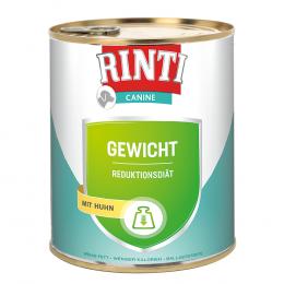 RINTI Canine Gewicht mit Huhn 800 g - 6 x 800 g