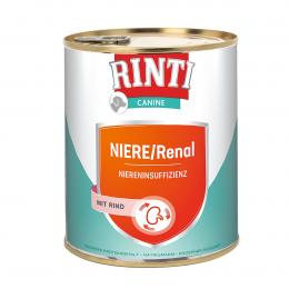 Rinti Canine Niere und Renal Rind 12x800g