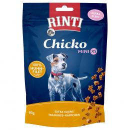 RINTI Chicko Mini XS - Sparpaket: Huhn 12 x 80 g