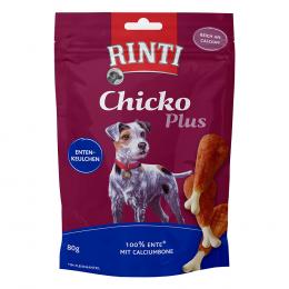 RINTI Chicko Plus Entenkeulchen - Sparpaket: 6 x 80 g
