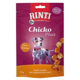 RINTI Chicko Plus Käsewürfel - Sparpaket: 3 x 225 g