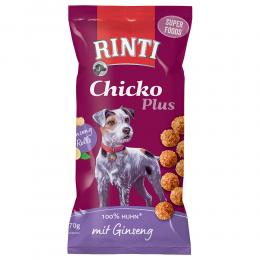 Angebot für RINTI Chicko Plus Superfoods mit Ginseng - Sparpaket: 12 x 70 g - Kategorie Hund / Hundesnacks / RINTI / Rinti Chicko Plus.  Lieferzeit: 1-2 Tage -  jetzt kaufen.