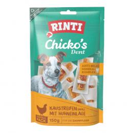 RINTI Chicko's Dent Kaustreifen mit Huhneinlage Small - 150 g