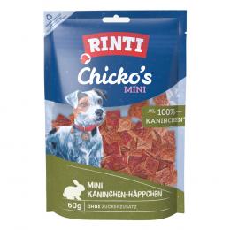 RINTI Chicko's Mini - Kaninchen-Häppchen (60 g)