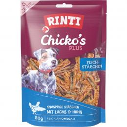 RINTI Chicko's Plus Fischstäbchen mit Lachs und Huhn 6x80 g