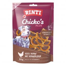 RINTI Chicko's Plus Leberwurstschnitte 6x80 g