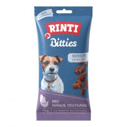 RINTI Extra Bitties Senior Huhn & Truthahn - 75 g