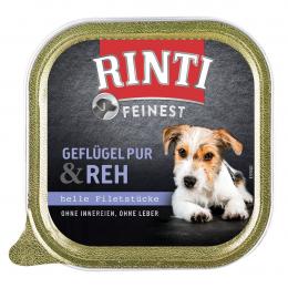 Rinti Feinest Geflügel Pur mit Reh 11x150g