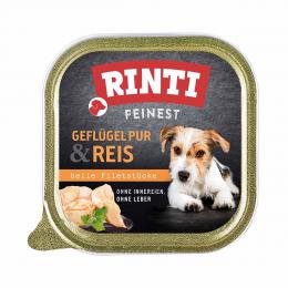Rinti Feinest Geflügel pur und Reis 22x150g