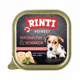 Rinti Feinest Geflügel pur und Schinken 44x150g