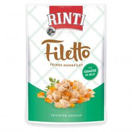 Rinti Filetto Huhn & Gemüse in Jelly 24x100g