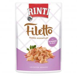 Rinti Filetto Huhn & Schinken in Jelly 24x100g