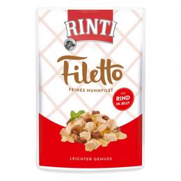 Rinti Filetto Huhn und Rind in Jelly 24x100g