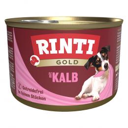 RINTI Gold 12 x 185 g - Kalbstückchen
