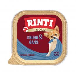 Rinti Gold Mini feine Stückchen von Huhn und Gans 48x100g