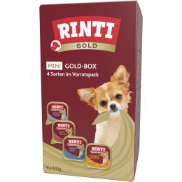 RINTI Gold Mini Schale Multibox 8 x 100 g - Mixpaket (4 Sorten)