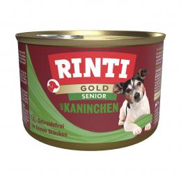 RINTI Gold Senior + Kaninchen 12x185g