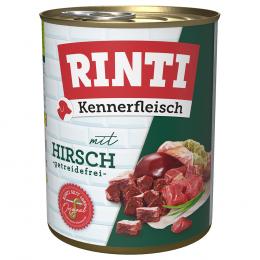 RINTI Kennerfleisch 6 x 800 g - Hirsch