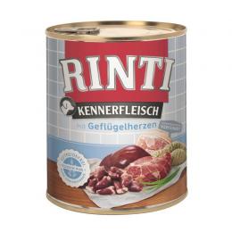 Rinti Kennerfleisch Gefl�gelherzen 800 g (3,49 € pro 1 kg)