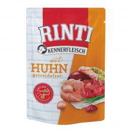 RINTI Kennerfleisch Huhn Pouch 10x400g