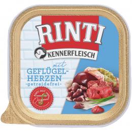 Rinti Kennerfleisch mit Geflügelherzen 9x300g