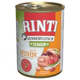 RINTI Kennerfleisch Senior - 6 x 400 g Huhn