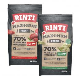 Rinti Max-i-Mum Rind und Pansen Mixpaket 2x12kg