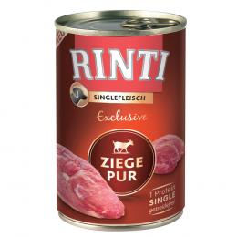 RINTI Singlefleisch 24 x 400 g - Exclusive Ziege pur