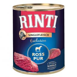 RINTI Singlefleisch Exclusive 6 x 800 g - Ross pur