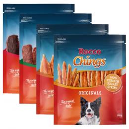 Angebot für Rocco Chings Originals - Sparpaket - Mixpaket: 3 x Hühnerbrust Streifen & getrocknet, Entenbrust, Rind - Kategorie Hundefutter & Zubehör / Hundesnacks / Rocco / Rocco Chings.  Lieferzeit: 1-2 Tage -  jetzt kaufen.