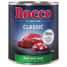 Rocco Classic 6 x 800 g - Rind mit Ente