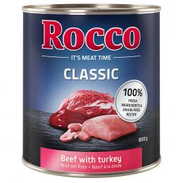 Rocco Classic 6 x 800 g - Rind mit Pute