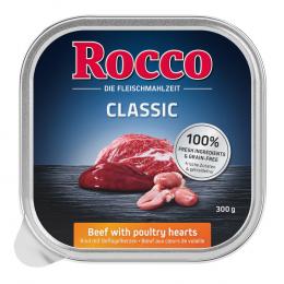 Rocco Classic Schale 9 x 300 g - Rind mit Geflügelherzen