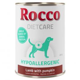Rocco Diet Care 6 x 400 g zum Probierpreis! - Hypoallergen Lamm