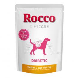 Rocco Diet Care Diabetic Huhn & Rind mit Reis 300 g - Pouch 12 x 300 g