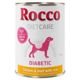 Angebot für Rocco Diet Care Diabetic Huhn & Rind mit Reis 400g  24 x 400 g - Kategorie Hundefutter & Zubehör / Hundefutter nass / Rocco / -.  Lieferzeit: 1-2 Tage -  jetzt kaufen.