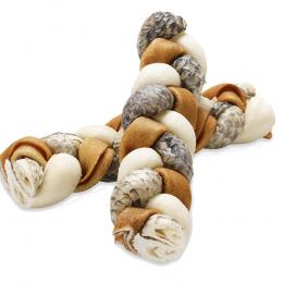 Rocco Kaustange geflochten - Sparpaket: 12 Stück x 17 cm (720 g), geräuchert