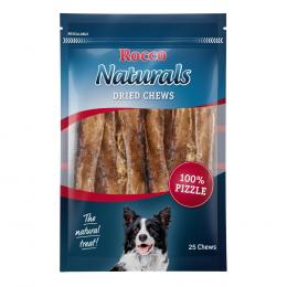 Rocco Naturals Ochsenziemer 12 cm - Sparpaket: 4 x 25 Stück