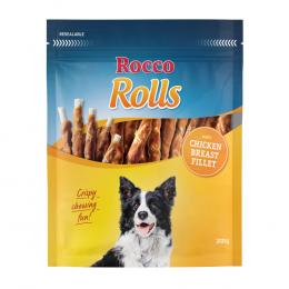 Angebot für Rocco Rolls 200 g / Sparpaket % -  mit Hühnerbrustfilet  1 x  200g - Kategorie Hundefutter & Zubehör / Hundesnacks / Rocco / Rocco Rolls.  Lieferzeit: 1-2 Tage -  jetzt kaufen.