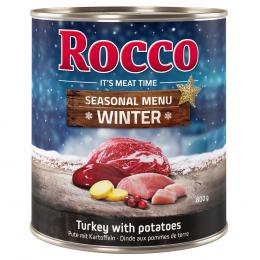 Rocco Winter-Menü Rind mit Pute & Kartoffeln - 24 x 800 g