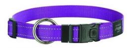 Rogz Regulierendes Reflektierendes Halsband Utility Lila 26-40Cm X