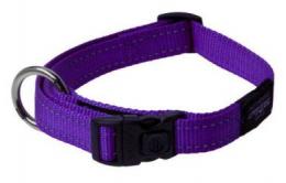 Rogz Verstellbarer Reflektierender Kragen Utility Lila 20-31Cm X 11Mm