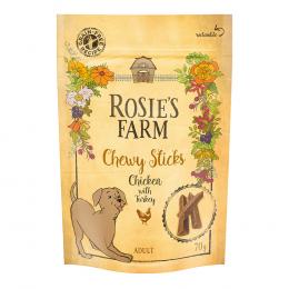 Rosie's Farm Kausnacks Hühnchen mit Truthahn - Sparpaket 3 x 70 g